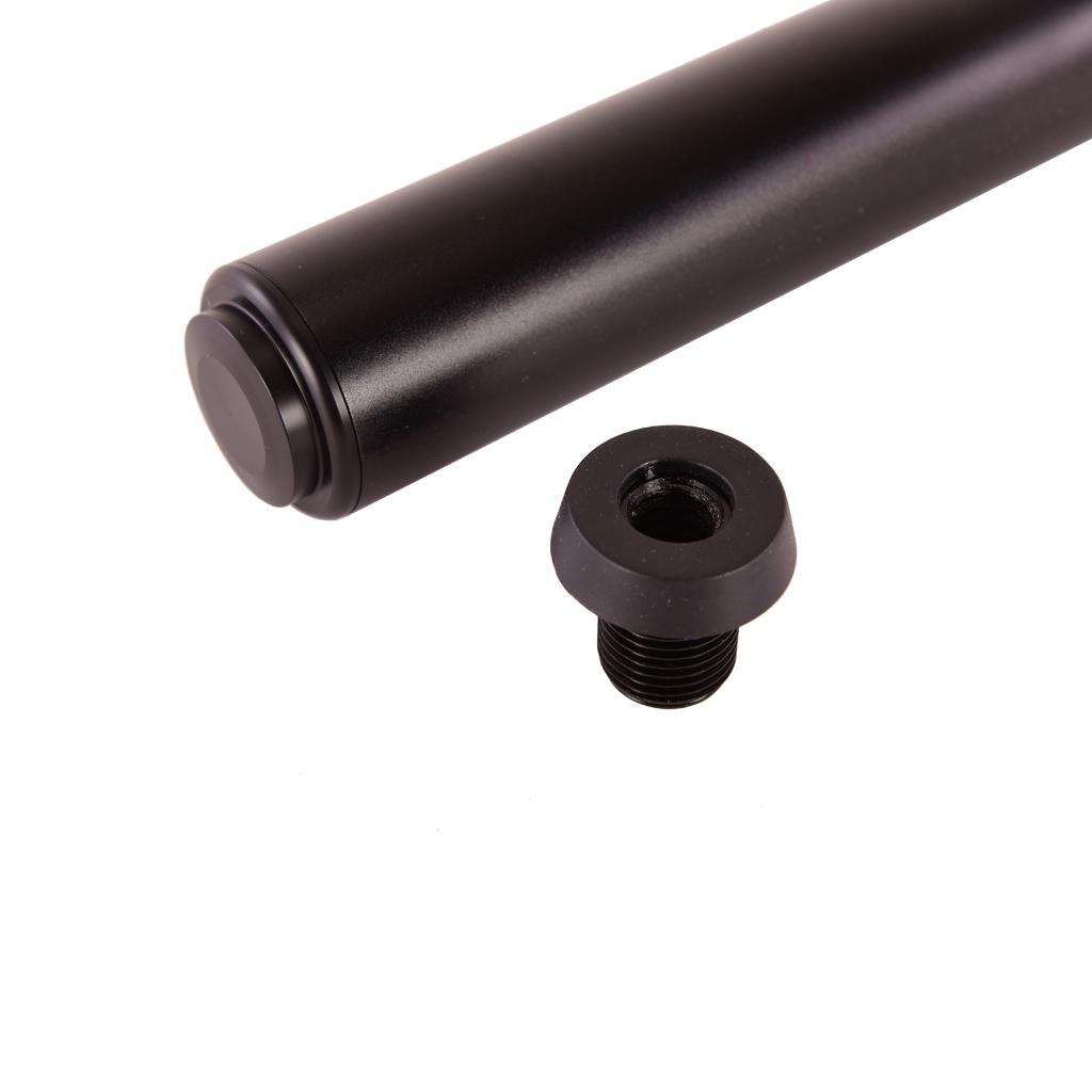 Professional Aluminum Pool Cue Extension Extender for  Billiards Black