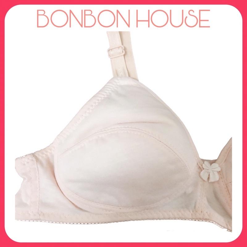 Áo Lót Cotton Không Mút Đệm Không Gọng Thoải Mái