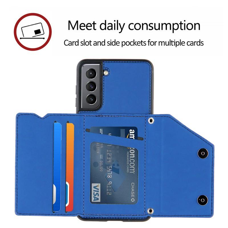 Ốp điện thoại mặt da PU cho Samsung Galaxy S20 Plus S20+ S20 Ultra S20 FE S21+ S21 Plus S21 Ultra Note20 Ultra 5G