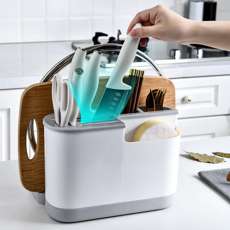 Giá để dao thớt tiện lợi Hộp đựng đồ nhà bếp đa năng