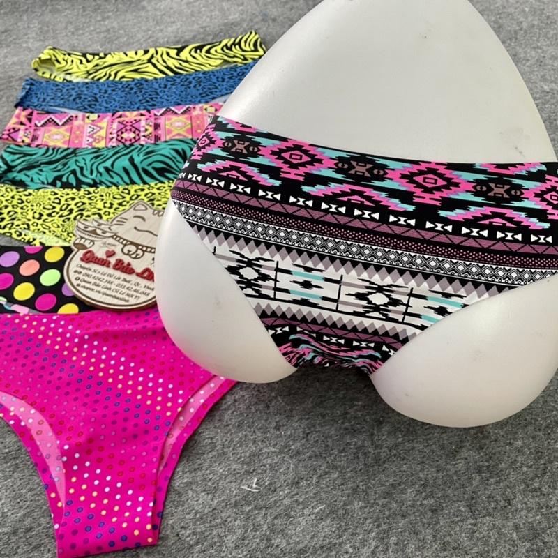Quần lót su nửa mông tam giác hoạ tiết MLEM. Cheeky underwear