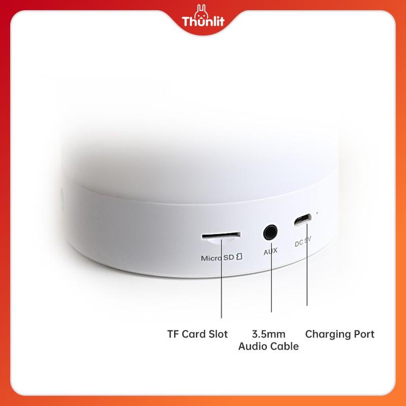 Loa Bluetooth Không Dây Có Đèn 7 Màu Thay Đổi Phạm Vi Kết Nối 10m