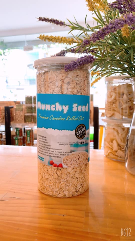 Yến mạch cán dày Munchy (Rolled Oat)_500g