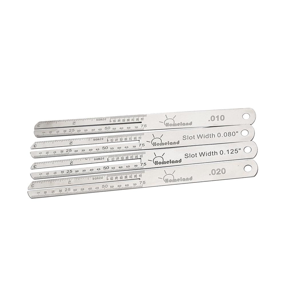 Sunnimix Đàn Guitar Phím Đàn Dụng Cụ Sửa Chữa Fretboard Tấm Bảo Vệ Đo Thước