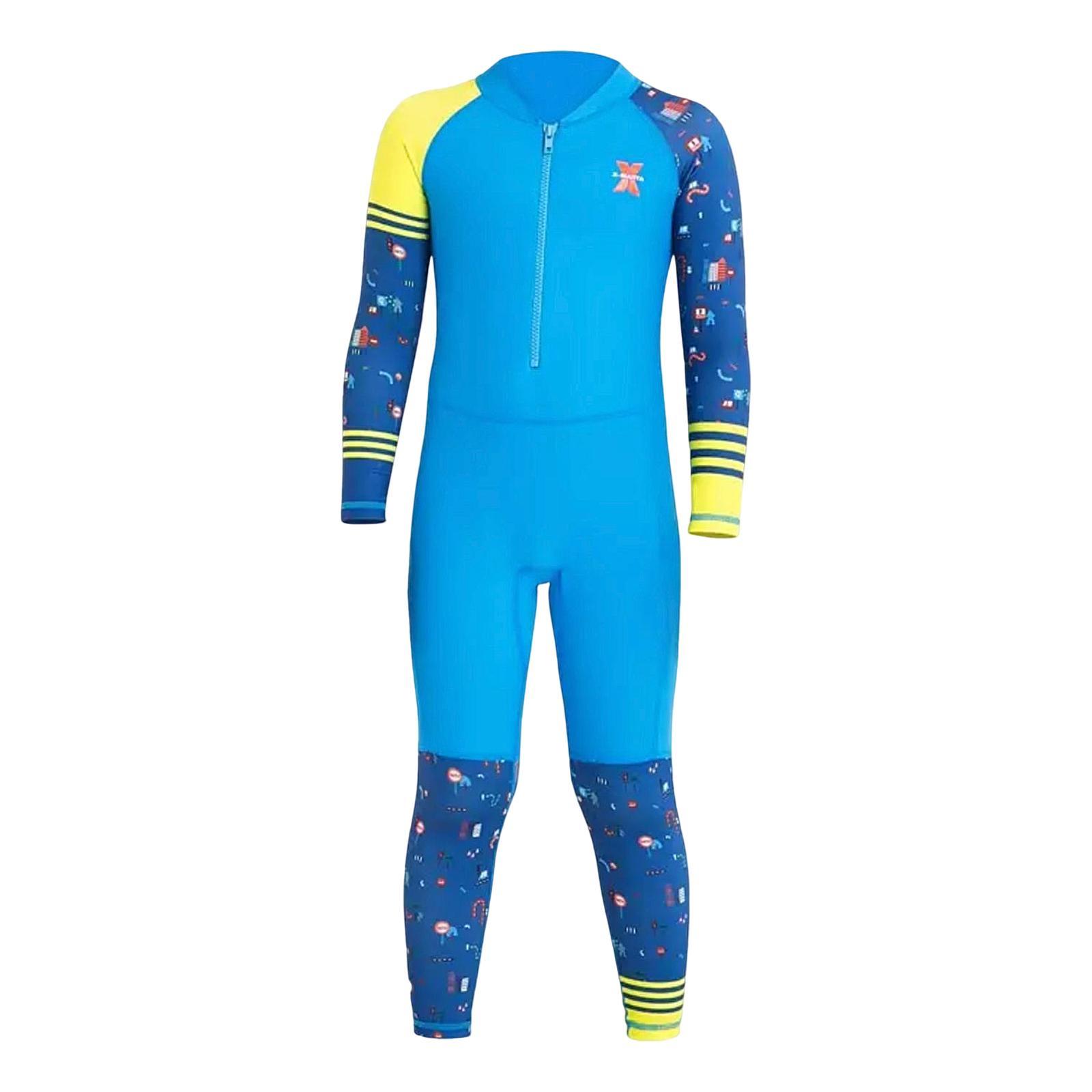 Kids Wetsuit Diving Swimsuits Water Resistant Long Sleeve Thermal Full suits for Swimming