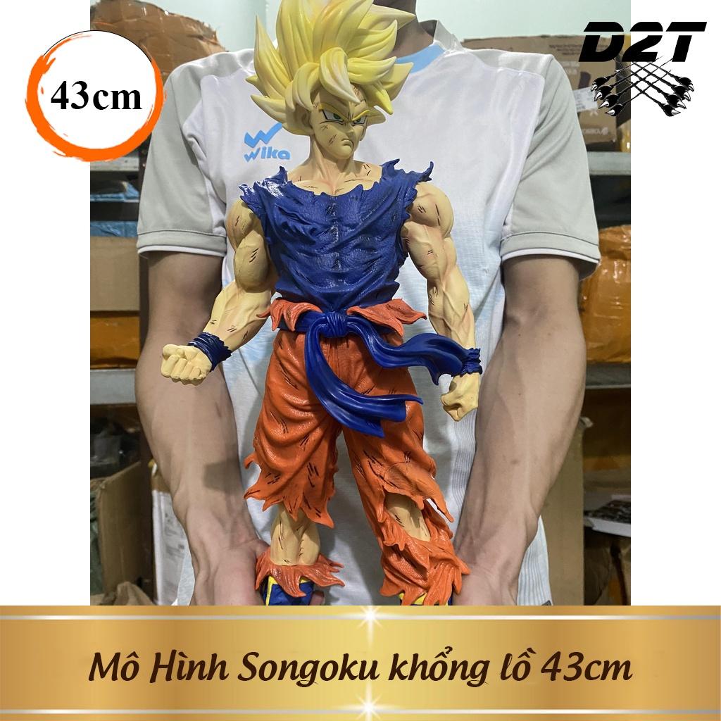 (43cm) Mô hình SonGoKu Super Saiyan KD Siêu To trạng thái chiến đấu - Mô hình DragonBall