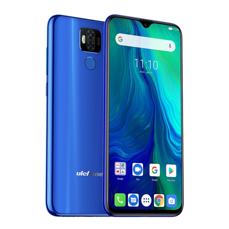 Điện thoại Ulefone power 6 (Ram 4GB/Rom 64Gb , màn hình giọt nước,pin 6350 mAh) - hàng chính hãng