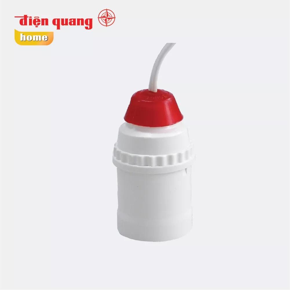 Hình ảnh Chuôi đèn chống ẩm Điện Quang ĐQ LH01/LH02 E27AW - không dây/ dây 40 cm - lõi đồng nguyên chất, vỏ nhựa chống cháy