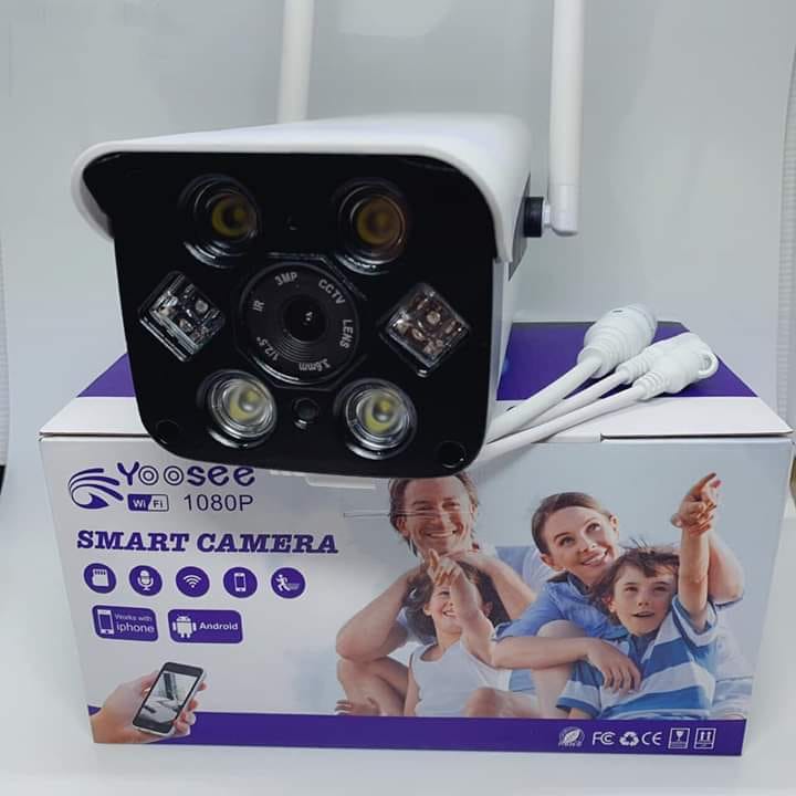 Camera Yoosee ngoài trời IP0011 L6 có 6 đèn led chiếu sáng, quay có màu ban đêm -HÀNG NHẬP KHẨU