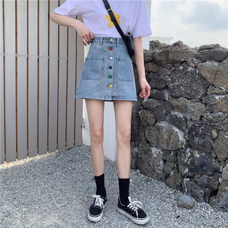 Chân váy jeans Ulzzang Quảng Châu VJN10