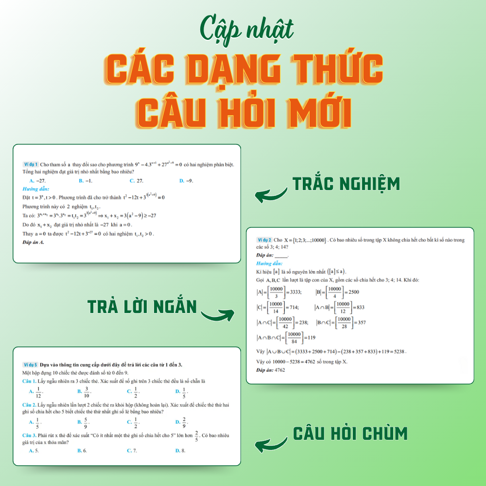 [HSA 2025] Sách Tổng ôn cấp tốc luyện thi Đánh giá năng lực - Định lượng và Định tính - ĐHQG HN - HOCMAI