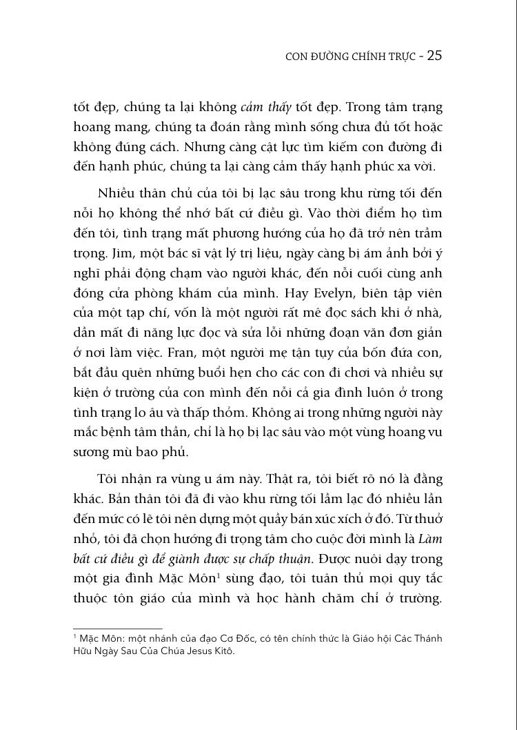 Sách - Con Đường Chính Trực