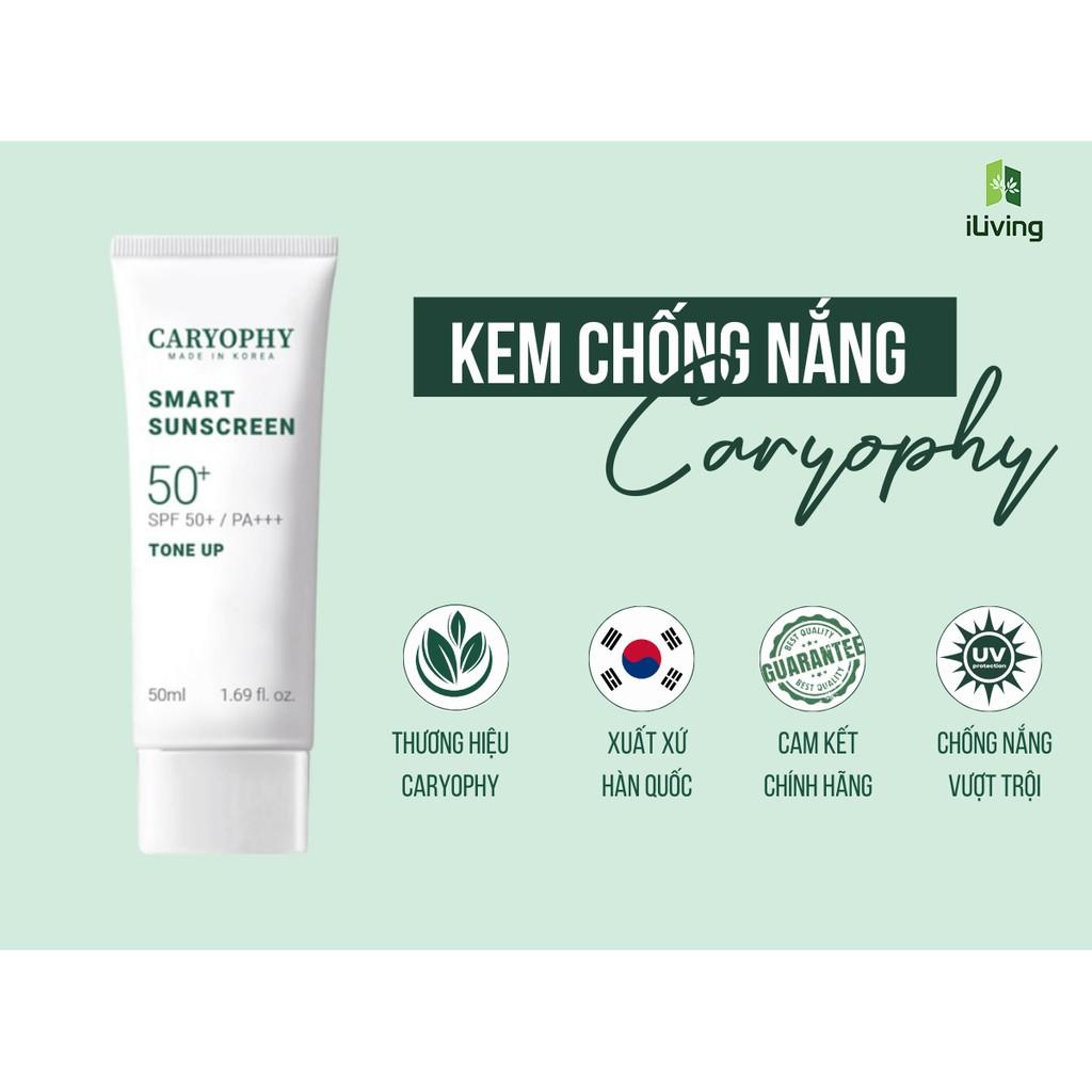 Kem chống nắng ngừa mụn nâng tone Caryophy Smart Tone-up Sunscreen 5ml CARYKCNNM5