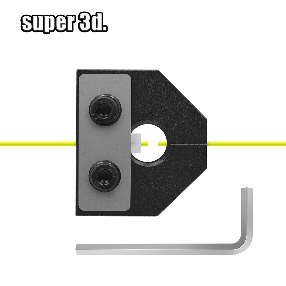 Đầu nối dây tóc của bộ phận máy in 3D 1,75mm ABS TPU cảm biến dây tóc cho Ender 3Pro ANET SKR 3D Máy in Khối nhôm