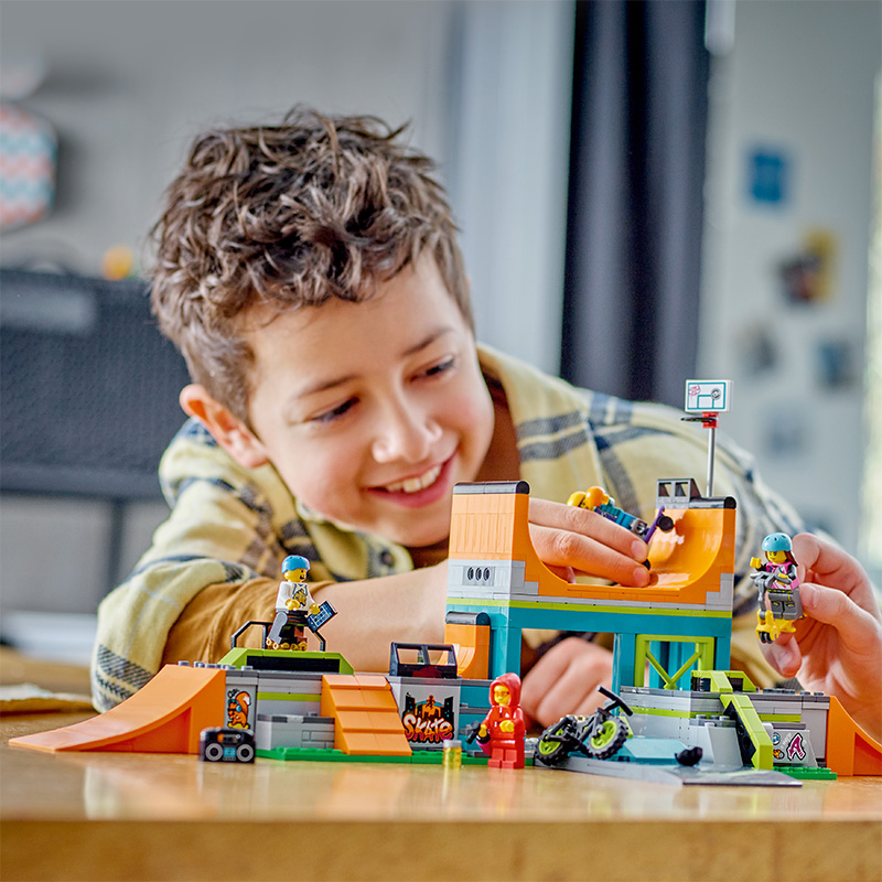 Đồ Chơi Lắp Ráp Công Viên Trượt Ván Lego City 60364
