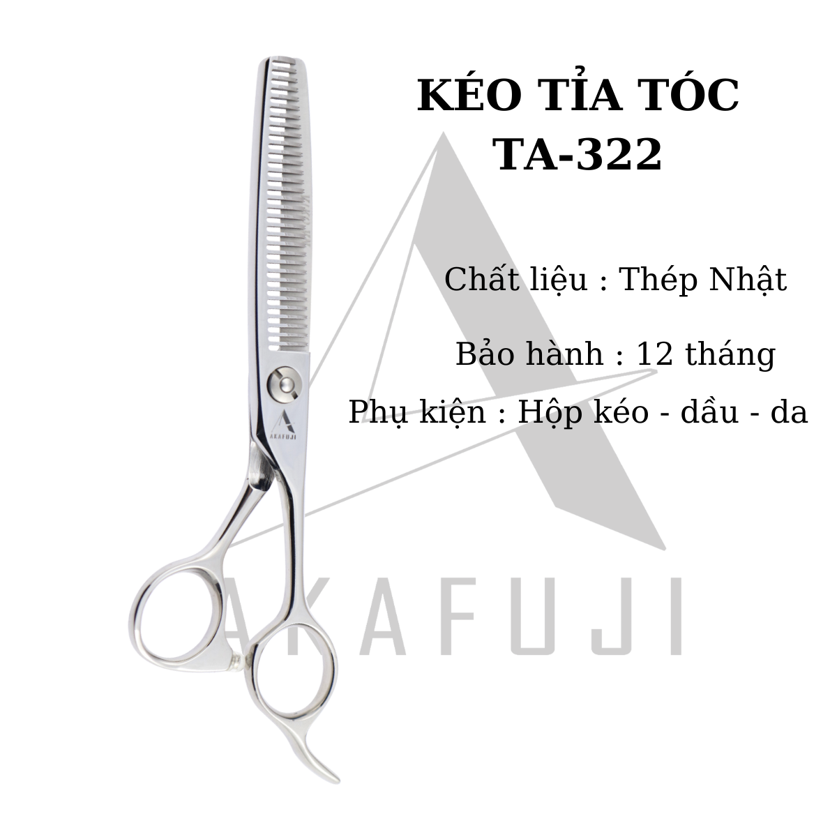 Kéo tỉa tóc VIKO TA-322 răng thẳng