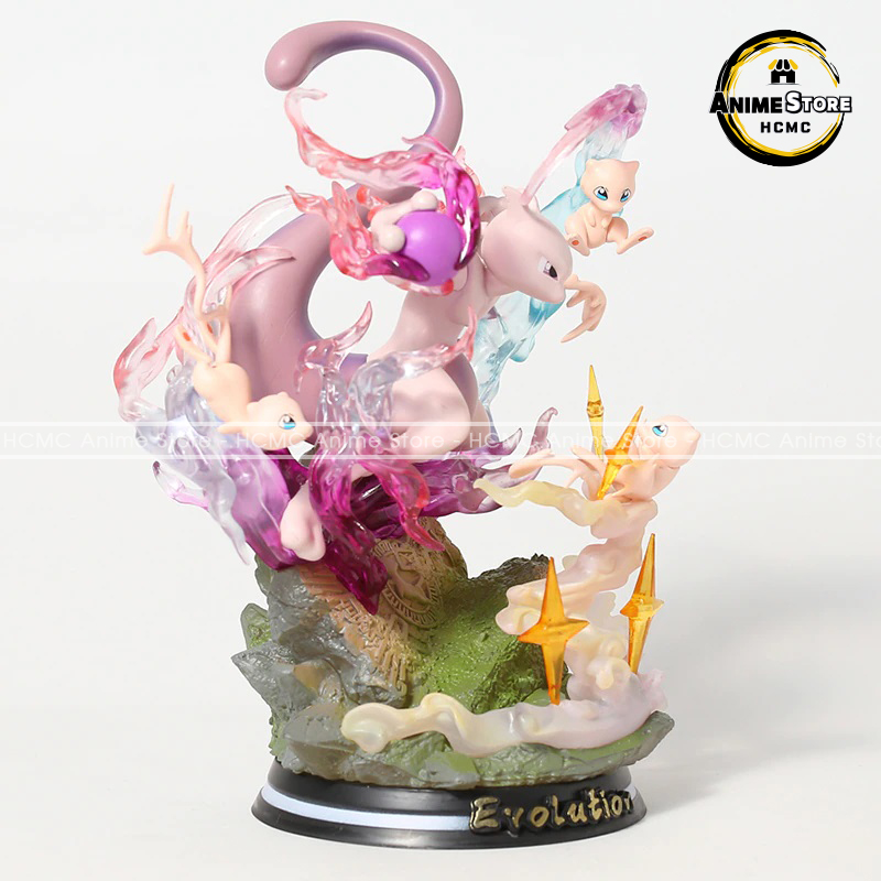 Mô hình Pokemon Mewtwo Evolution có led cực ngầu
