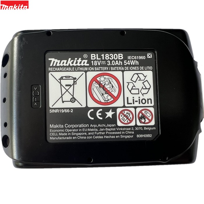 Pin MAKITA 18V 3.0Ah BL1830B 197599-5 Hàng Chính Hãng