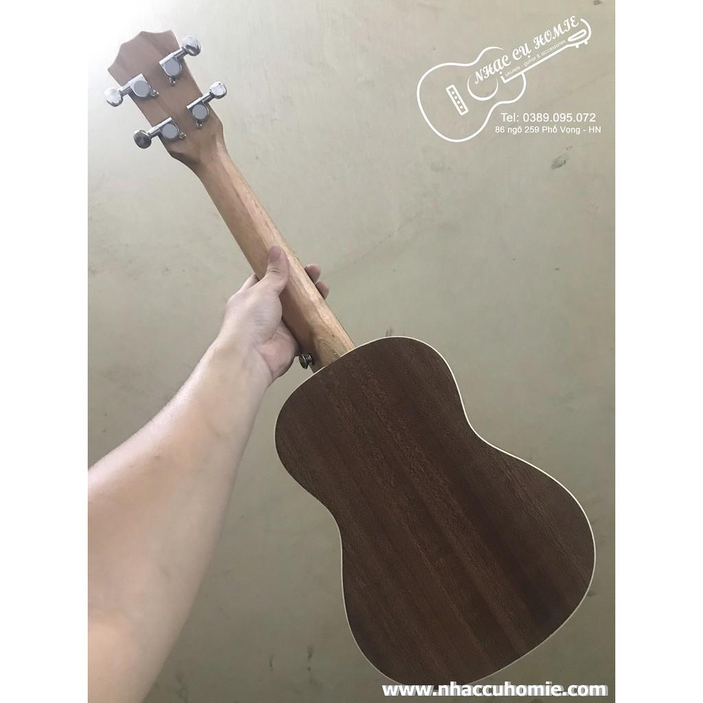 ĐÀN UKULELE MÀU GỖ ĐẠM - ĐÀN ĐẸP ÂM HAY