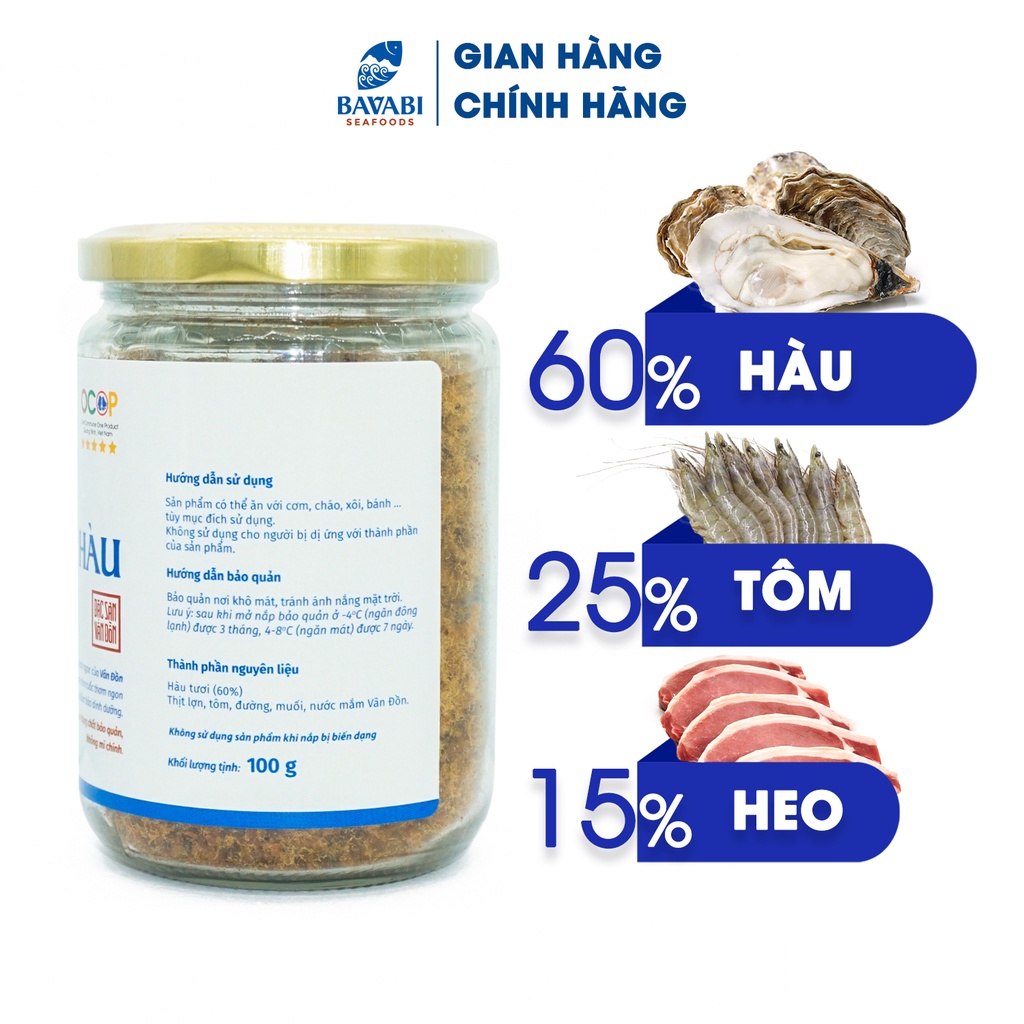 Giỏ Quà Tết Bình An 2023- Hộp Qùa Tết Đẹp Sang Trọng Cao Cấp Ý Nghĩa Set 3 Món Đặc Sản Biển Vân Đồn Bavabi