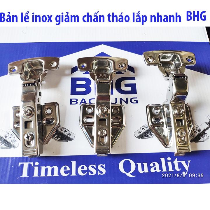 Bản lề Inox Giảm Chấn Tháo Lắp Nhanh BHG