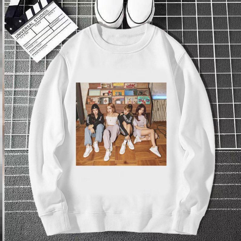 Áo Sweater Blackpink Jennie Jisoo Lisa Rose áo hoodie in hình Blackpink
