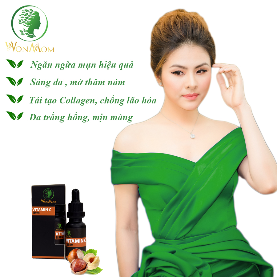 Bộ dưỡng da mặt organic, làm sạch da, ngăn ngừa mụn, trắng sáng da mặt Wonmom