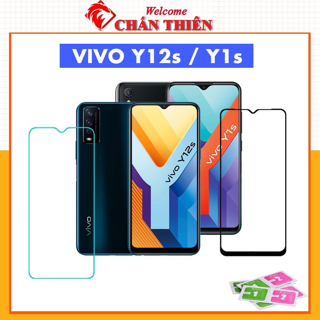 Kính Cường lực Dành Cho Vivo Y12s Y1s Full Màn Hình Trong Suốt 21H 9D Cảm ứng mượt mà