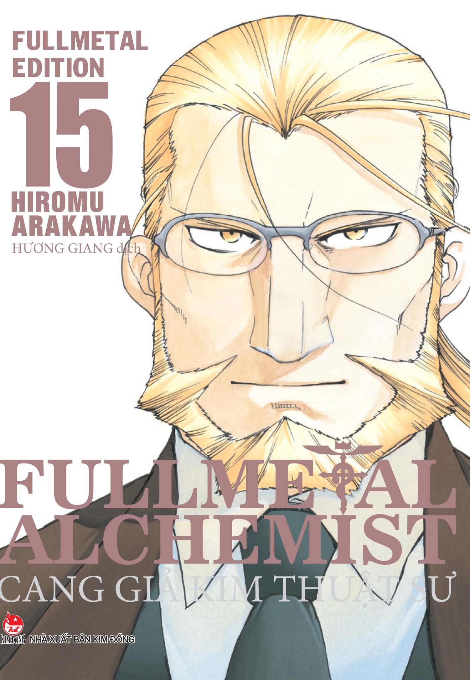 Fullmetal Alchemist - Cang Giả Kim Thuật Sư - Fullmetal Edition Tập 15 - Tặng Kèm Bookmark PVC