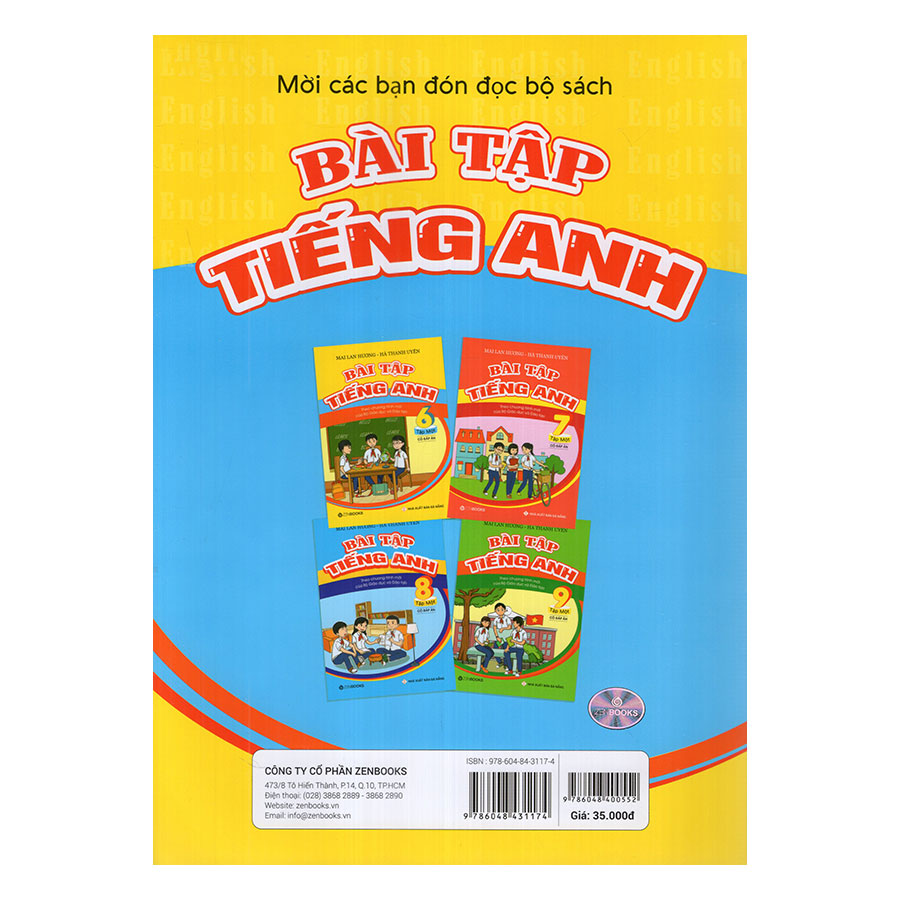 Bài Tập Tiếng Anh Lớp 6 Tập 1 (Có Đáp Án)