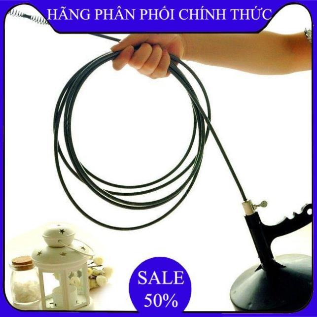 ️ thông tắc cống,Dụng Cụ Thông Cống Dây Dài 5m  - Bảo hành úy tín 1 đổi 1