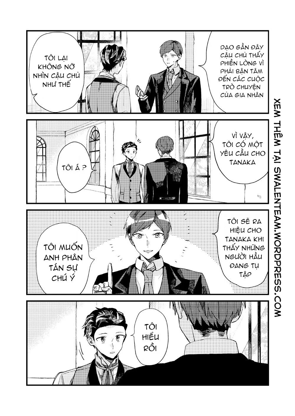 nhóc tóc vàng và chàng quản gia người nhật chapter 2.3 7