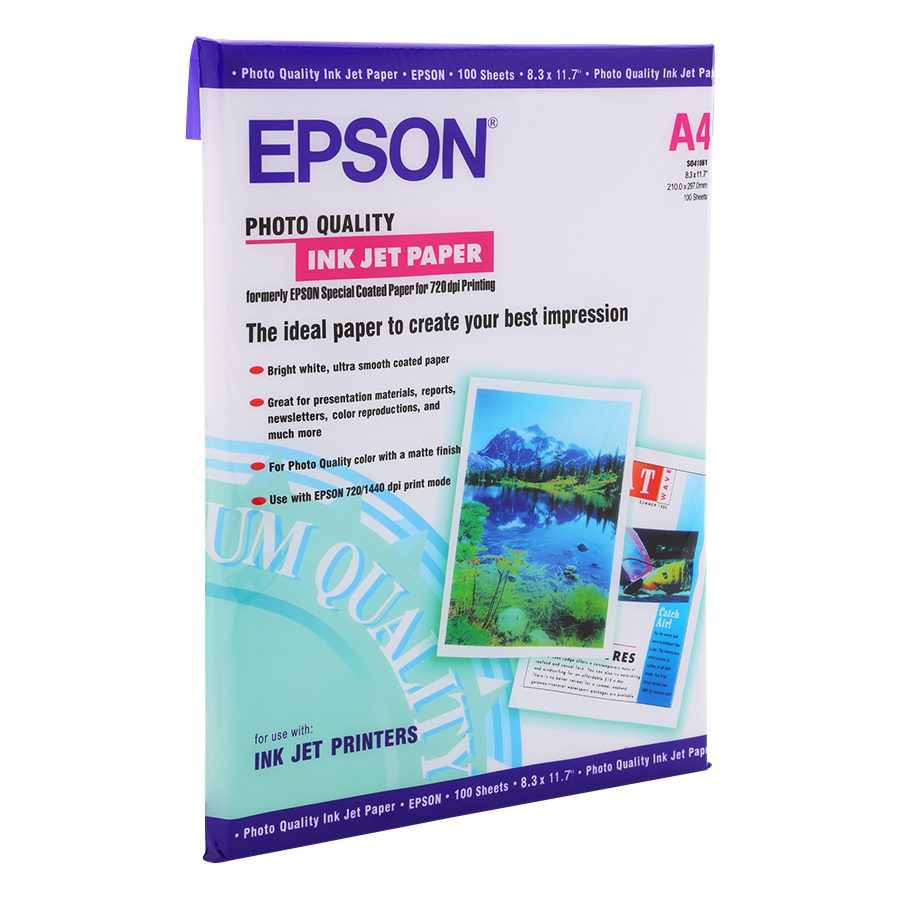 Giấy In Ảnh A4 Epson 2 Mặt 50 Tờ Định Lượng 210Gsm