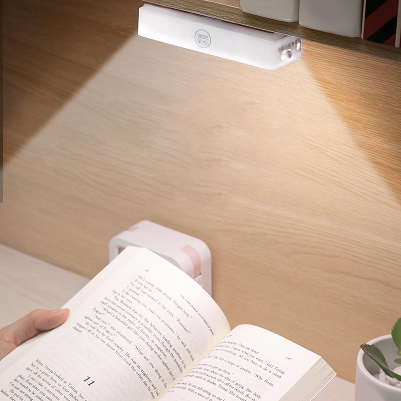 Magnetic Hanging LED Desk Lamp Reading Table Light Dimmable USB Chargeable