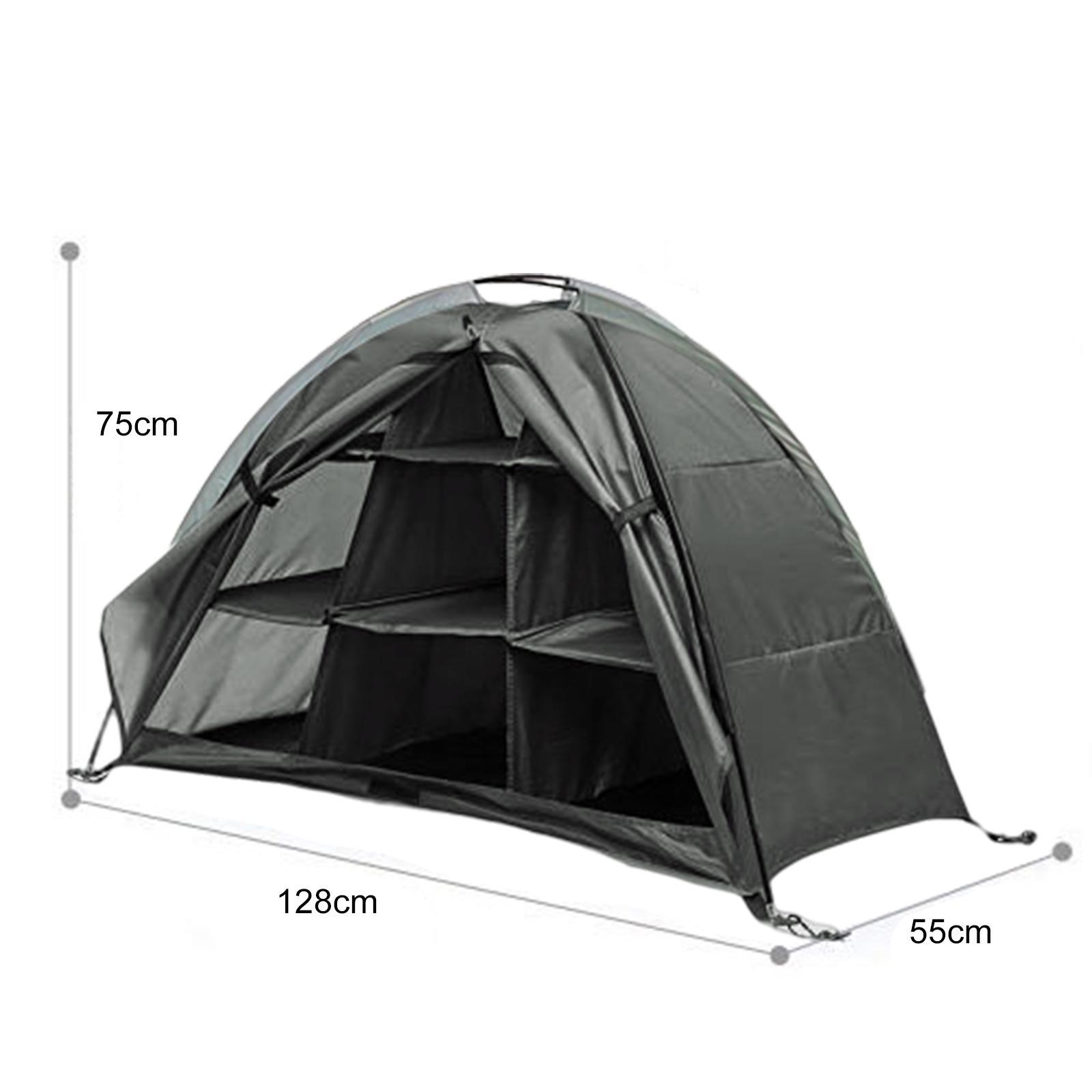 Camping Shoes Storage Organizer 9 Shelf  Foldable for Backpacking