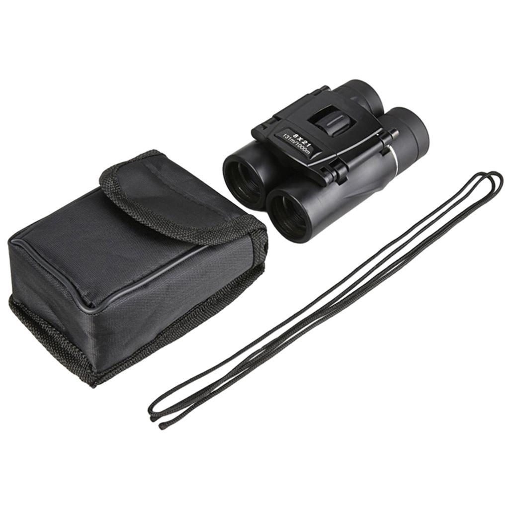 Mini Compact Binoculars Easy  8x21 Binoculars for Hunting Hiking