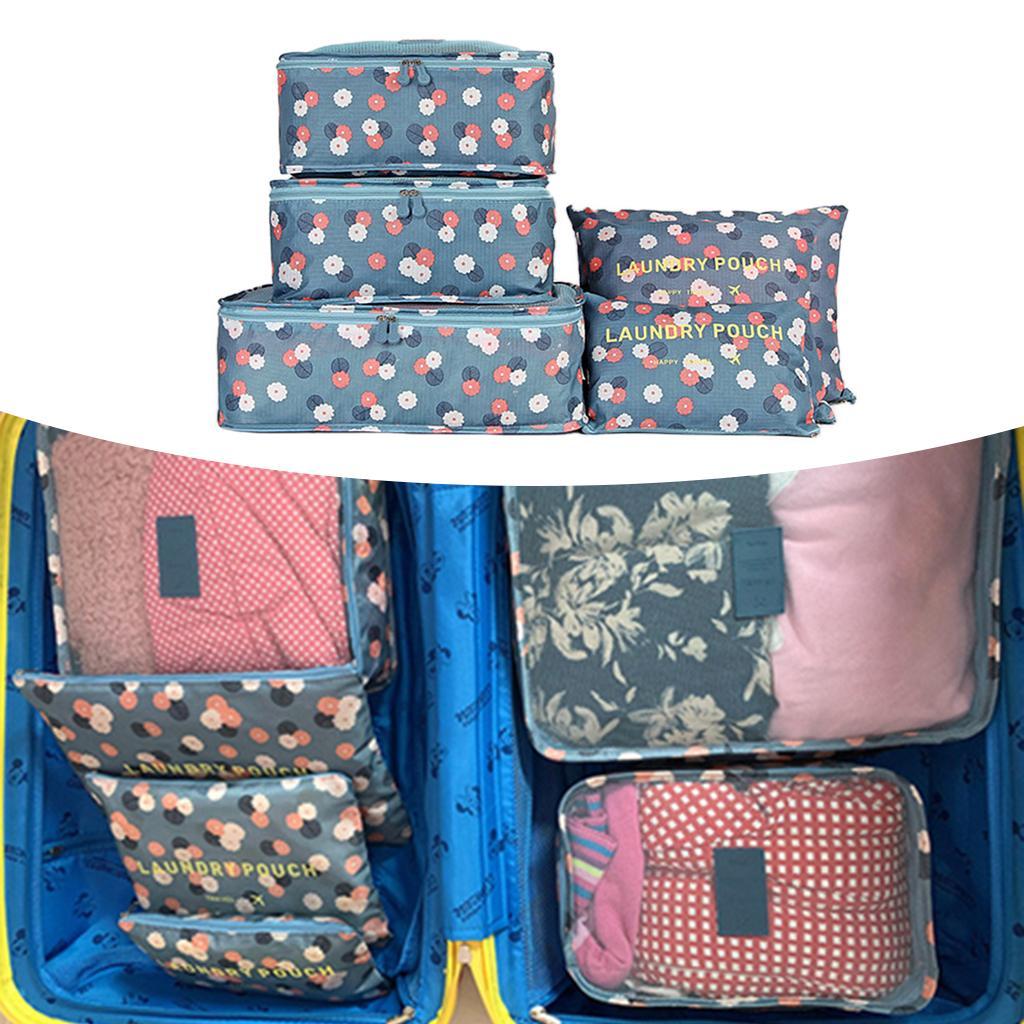 Amleso 6x Toiletry Storage Travel Bag Toiletries Travel Bag Container