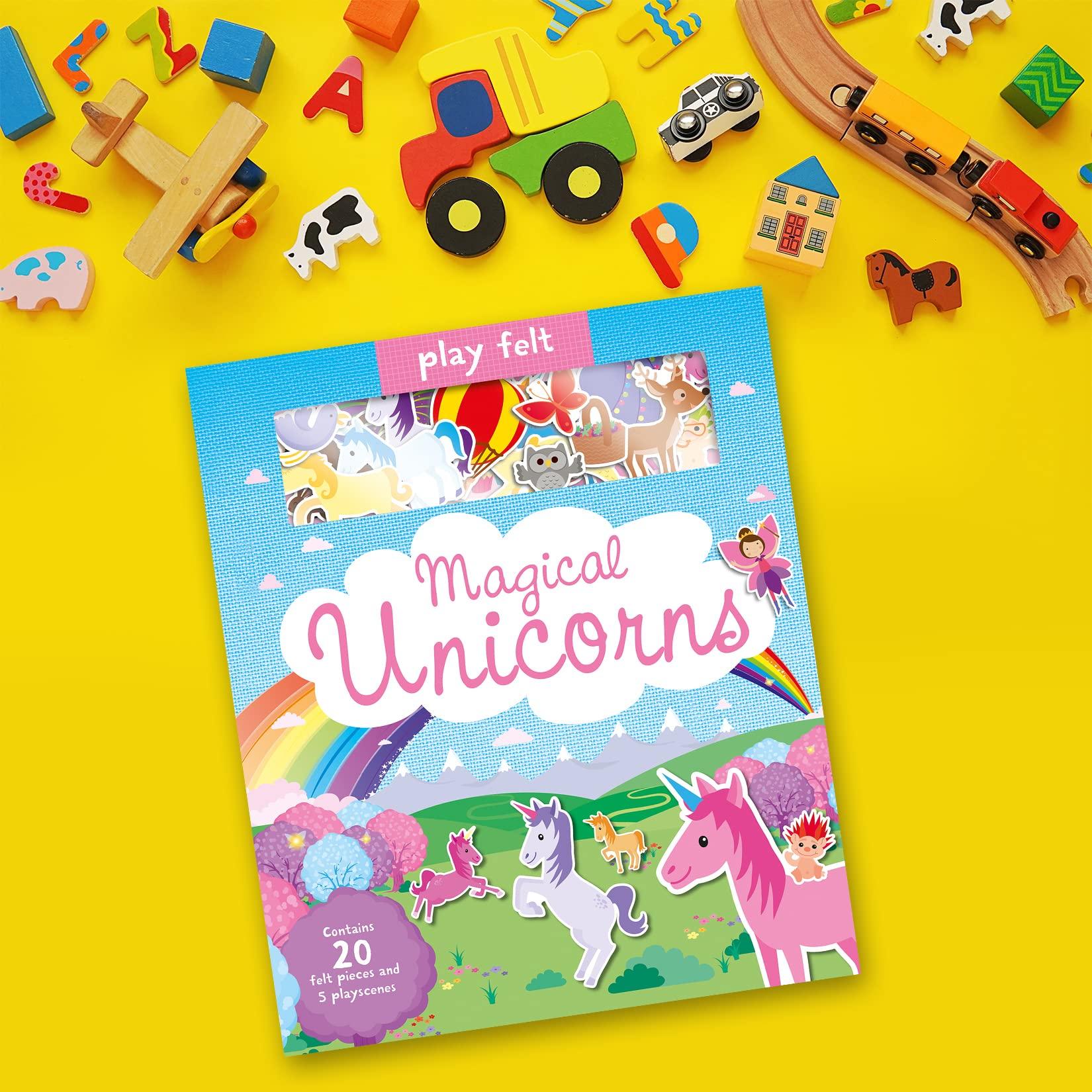 Sách ngoại văn: Play Felt - Magical Unicorns