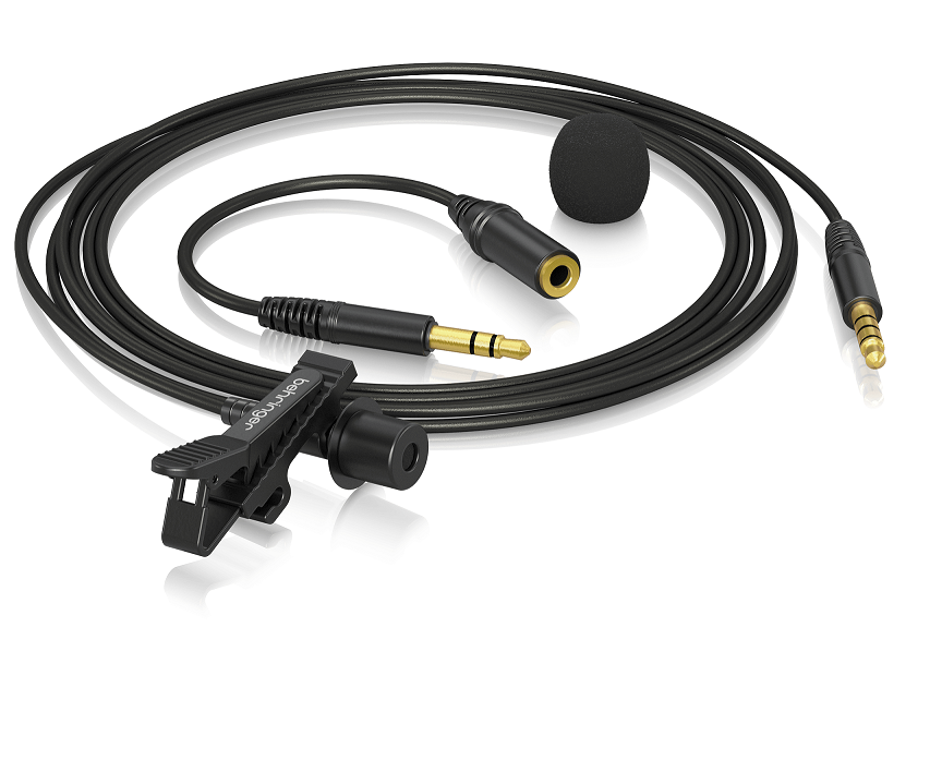 Behringer BC Lav Condenser Lavalier Microphone for Mobile Devices- Hàng Chính Hãng