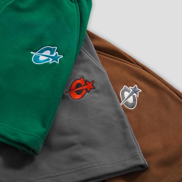 Quần đùi short trơn C-star nỉ da cá nam nữ thể thao