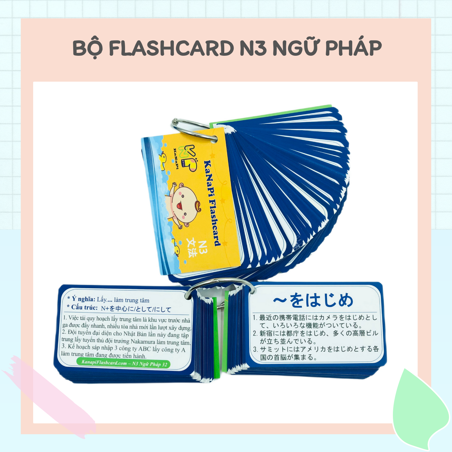 Thẻ Học Flashcard N3 Ngữ Pháp