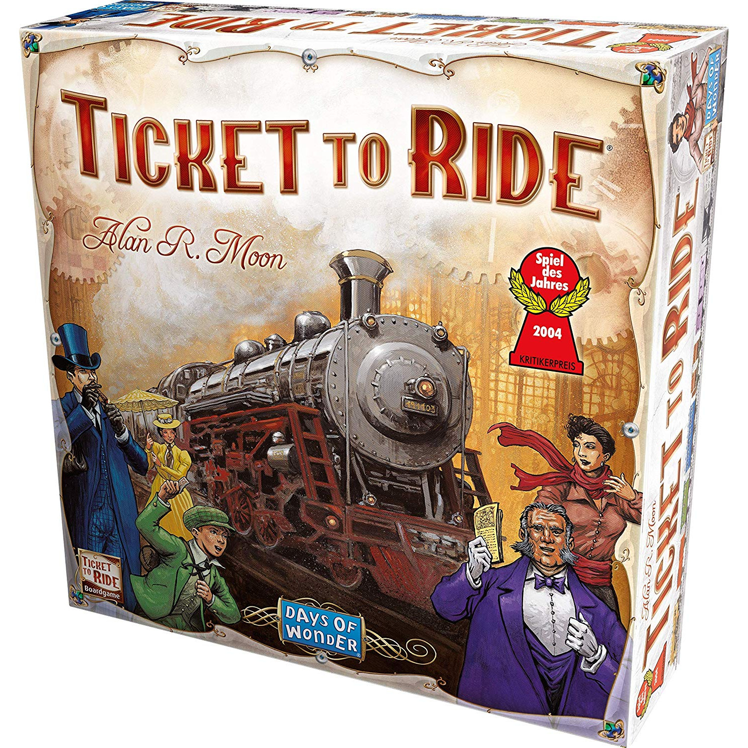 Trò Chơi Board Game Ticket To Ride Tiếng Anh