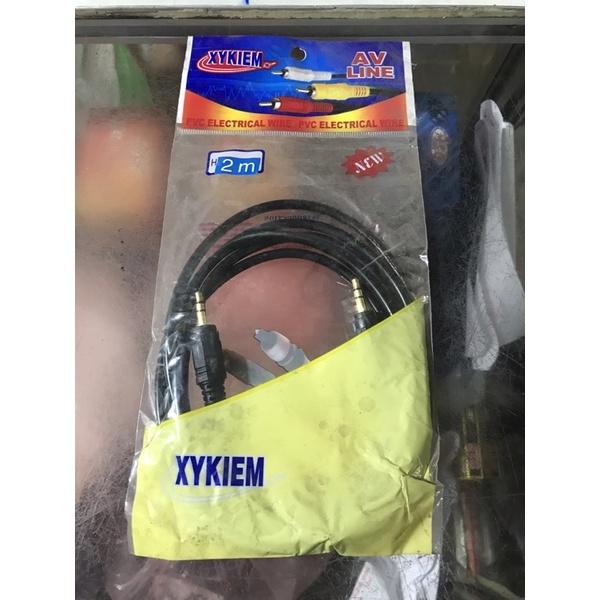 Dây AV Xykiem 1 ra 1(đầu 3,5mm)