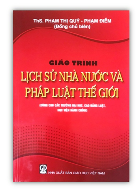Sách - Giáo Trình Lịch sử Nhà Nước Và Pháp Luật Thế Giới