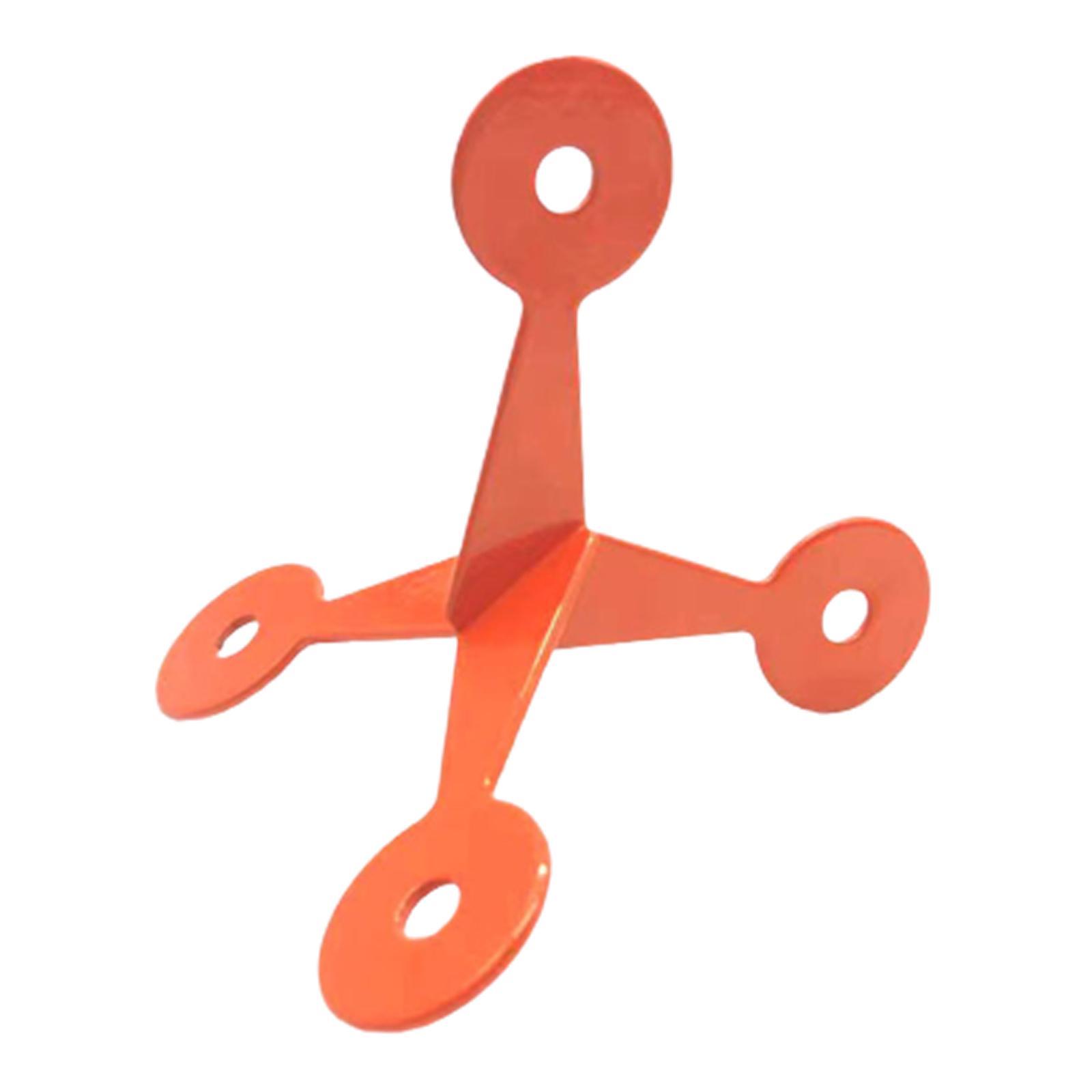Steel Target, Tumbling Target, Sturdy Funny Toy, Training Aid, , Practice Rotating Target for Indoor, Garden, Yard