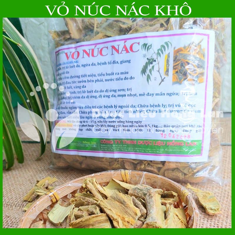 Vỏ Núc Nác khô sạch gói 1kg