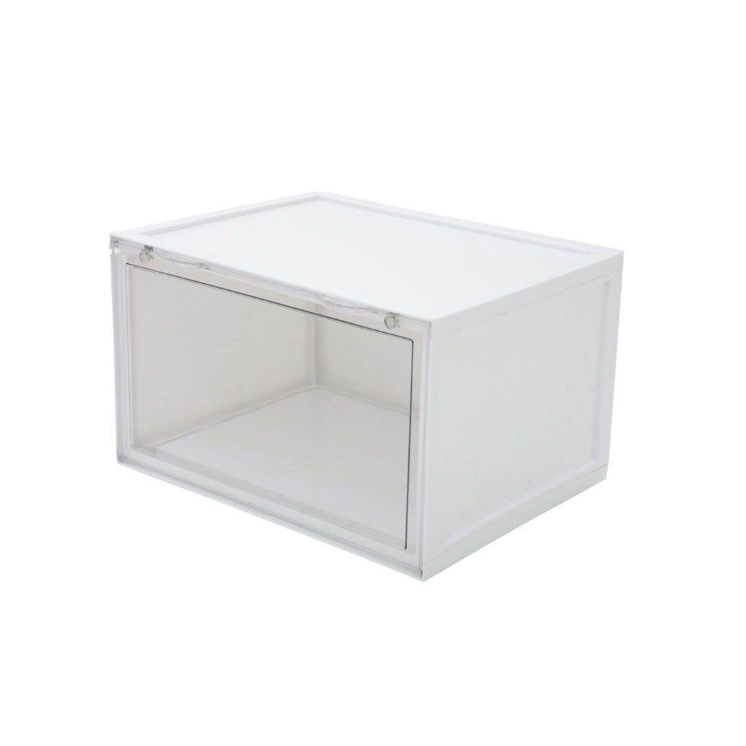 SB Furniture, Looms, Shoe Box, White, W36XD29XH22 cm.