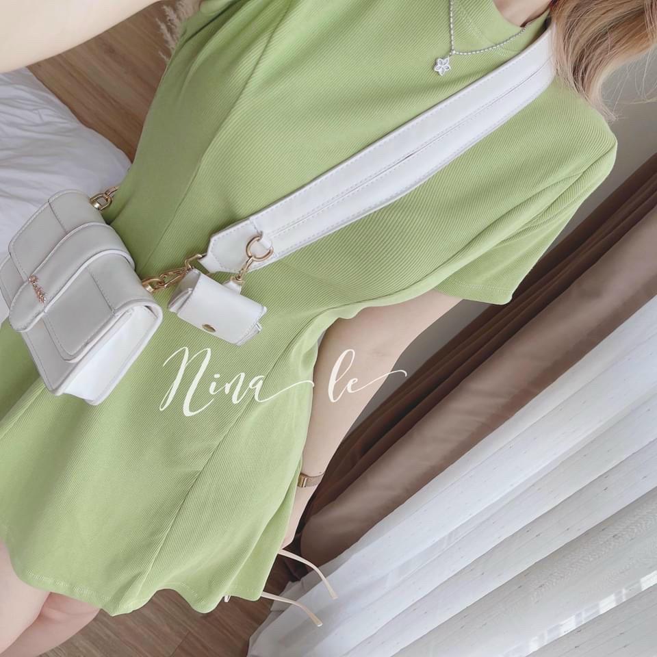 Đầm váy nữ body form chuẩn dành cho các nàng đi chơi, dạo phố xinh xắn với hai màu tôn da, tôn dáng