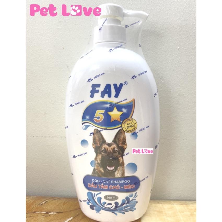 Sữa tắm Fay 5 sao diệt ve rận, bọ chét, khử mùi, mượt lông chó mèo