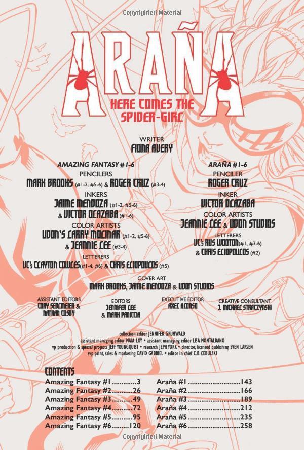 Arana: Here Comes The Spider-Girl